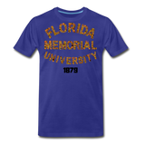 Florida Memorial University Rep U Heritage T-Shirt - royal blue