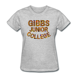 Gibbs Junior College Rep U Heritage Women's T-Shirt - heather gray