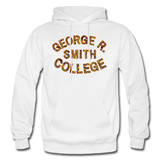 George R. Smith College Rep U Heritage Adult Hoodie - white