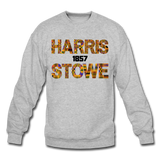 Harris Stowe State University (HSSU) Rep U Heritage Crewneck Sweatshirt - heather gray