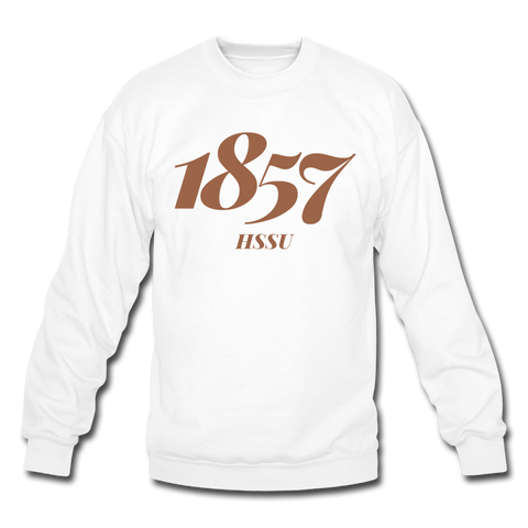 Harris-Stowe State University (HSSU) Rep U Year Crewneck Sweatshirt - white