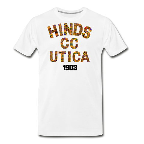 Hinds Community College-Utica Rep U Heritage T-Shirt - white