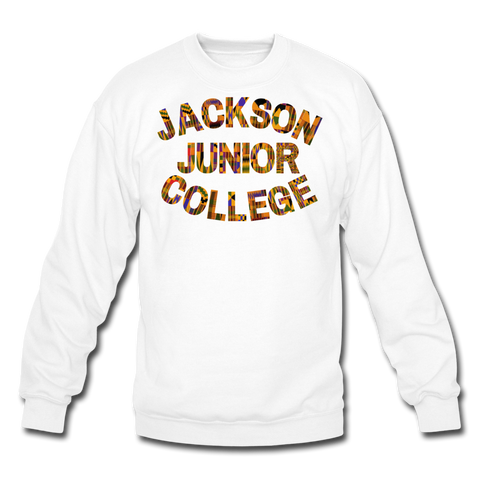 Jackson Junior College Rep U Heritage Crewneck Sweatshirt - white