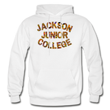 Jackson Junior College Rep U Heritage Adult Hoodie - white