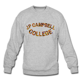 J P Campbell College Rep U Heritage Crewneck Sweatshirt - heather gray