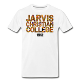 Jarvis Christian College Rep U Heritage T-Shirt - white