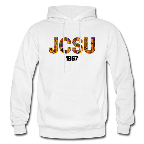 Johnson C. Smith University (JCSU) Rep U Heritage Adult Hoodie - white