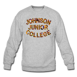 Johnson Junior College Rep U Heritage Crewneck Sweatshirt - heather gray