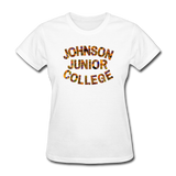 Johnson Junior College Rep U Heritage Women's T-Shirt - white