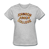 Johnson Junior College Rep U Heritage Women's T-Shirt - heather gray
