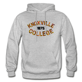 Knoxville College Rep U Heritage Adult Hoodie - heather gray