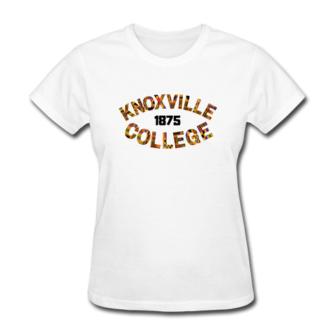 Knoxville College Rep U Heritage Women's T-Shirt - white
