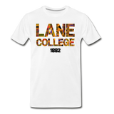 Lane College Rep U Heritage T-Shirt - white
