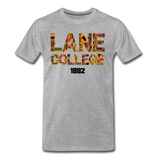 Lane College Rep U Heritage T-Shirt - heather gray