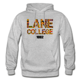 Lane College Rep U Heritage Adult Hoodie - heather gray