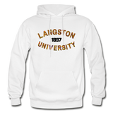 Langston University Rep U Heritage Adult Hoodie - white