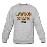 Lawson State Community College Rep U Heritage Crewneck Sweatshirt - heather gray