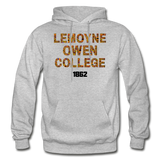 LeMoyne-Owen College Rep U Heritage Adult Hoodie - heather gray