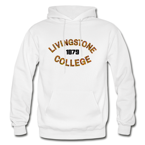 Livingstone College Rep U Heritage Adult Hoodie - white