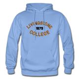 Livingstone College Rep U Heritage Adult Hoodie - carolina blue