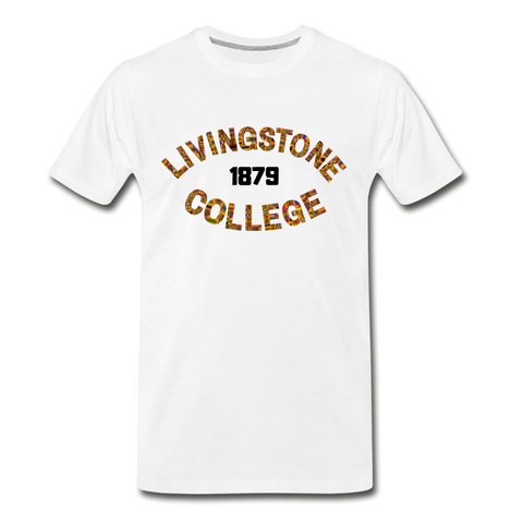 Livingstone College Rep U Heritage T-Shirt - white