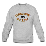 Livingstone College Rep U Heritage Crewneck Sweatshirt - heather gray