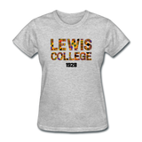 Lewis College of Business Rep U Heritage Women's T-Shirt - heather gray