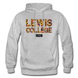 Lewis College of Business Rep U Heritage Adult Hoodie - heather gray