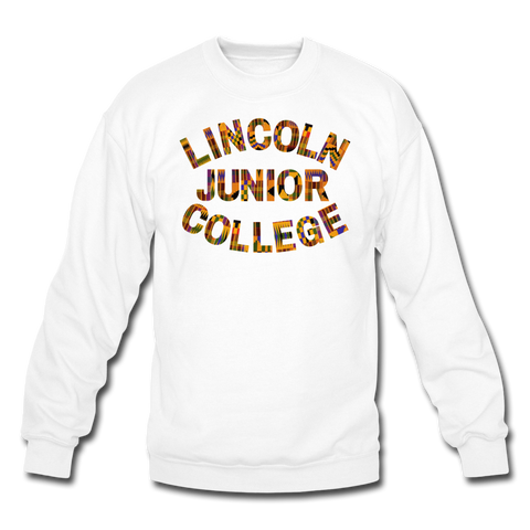 Lincoln Junior College Rep U Heritage Crewneck Sweatshirt - white