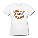 Lincoln Junior College Rep U Heritage Women's T-Shirt - white