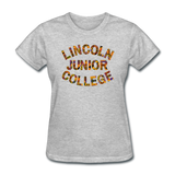 Lincoln Junior College Rep U Heritage Women's T-Shirt - heather gray
