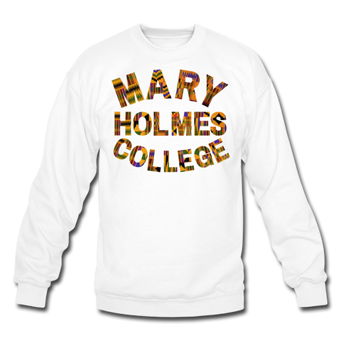 Mary Holmes College Rep U Heritage Crewneck Sweatshirt - white