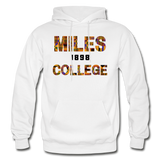 Miles College Rep U Heritage Adult Hoodie - white
