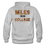 Miles College Rep U Heritage Adult Hoodie - heather gray