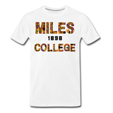 Miles College Rep U Heritage T-Shirt - white