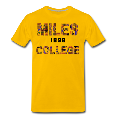 Miles College Rep U Heritage T-Shirt - sun yellow