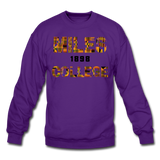 Miles College Rep U Heritage Crewneck Sweatshirt - purple