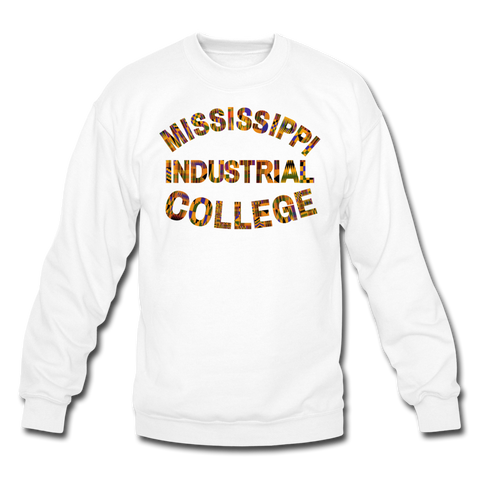 Mississippi Industrial College Rep U Heritage Crewneck Sweatshirt - white