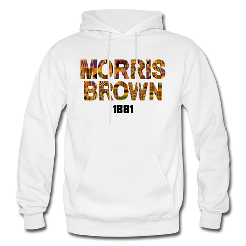 Morris Brown College Rep U Heritage Adult Hoodie - white