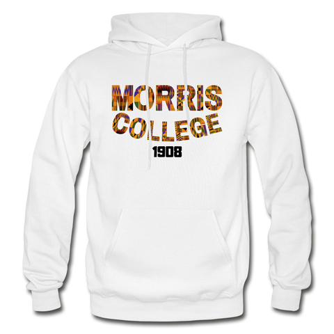 Morris College Rep U Heritage Adult Hoodie - white