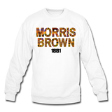 Morris Brown College Rep U Heritage Crewneck Sweatshirt - white