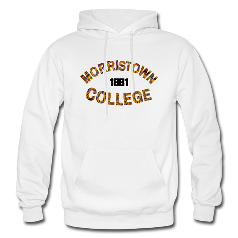 Morristown College Rep U Heritage Adult Hoodie - white