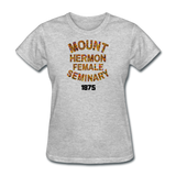Mount Hermon Female Seminary Rep U Heritage Women's T-Shirt - heather gray