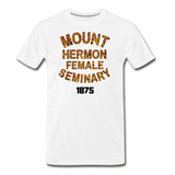 Mount Hermon Female Seminary Rep U Heritage T-Shirt - white
