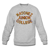 Natchez Junior College Rep U Heritage Crewneck Sweatshirt - heather gray