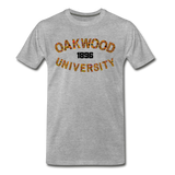 Oakwood University Rep U Heritage T-Shirt - heather gray