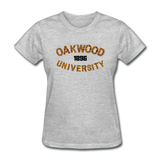 Oakwood University Rep U Heritage Women's T-Shirt - heather gray