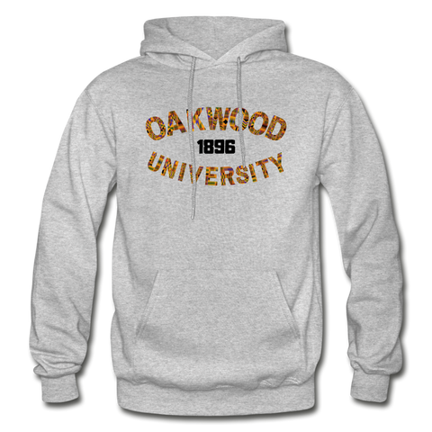 Oakwood University Rep U Heritage Adult Hoodie - heather gray