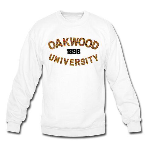 Oakwood University Rep U Heritage Crewneck Sweatshirt - white
