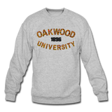 Oakwood University Rep U Heritage Crewneck Sweatshirt - heather gray